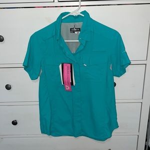 Habit Sun UPF 30+ shirt blue size S/P